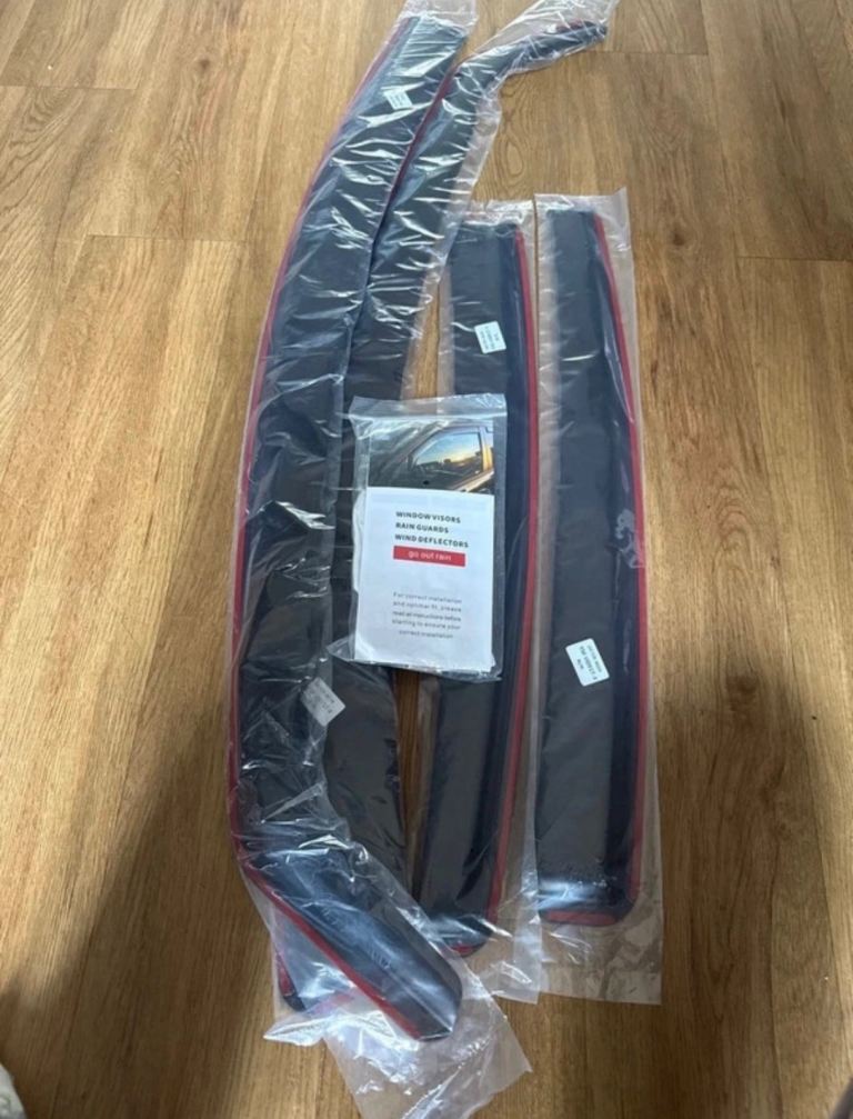 Rain guards (Vauxhall insignia)
