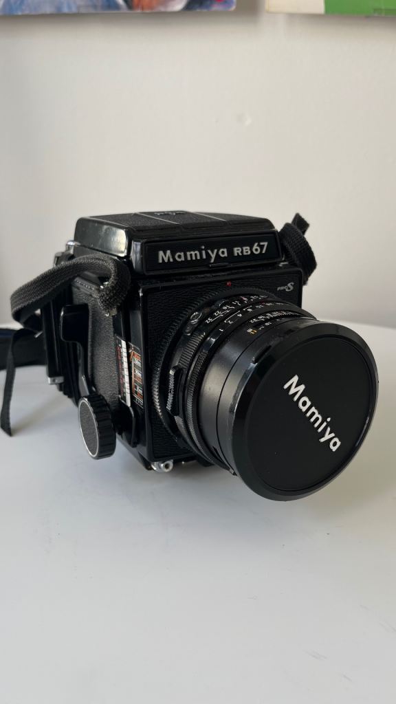 Mamiya RB67 Pro S Camera with 127mm & 180mm Lenses