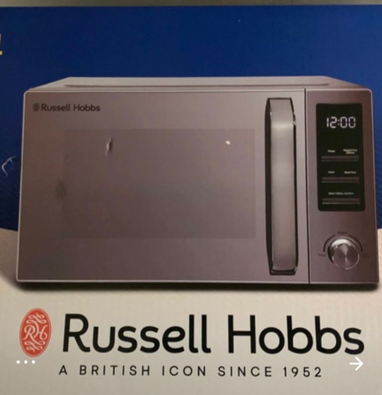Microwave oven new never been used or open 