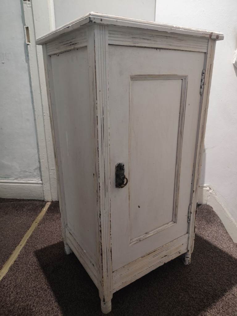 image for Solid wood bathroom cupboard