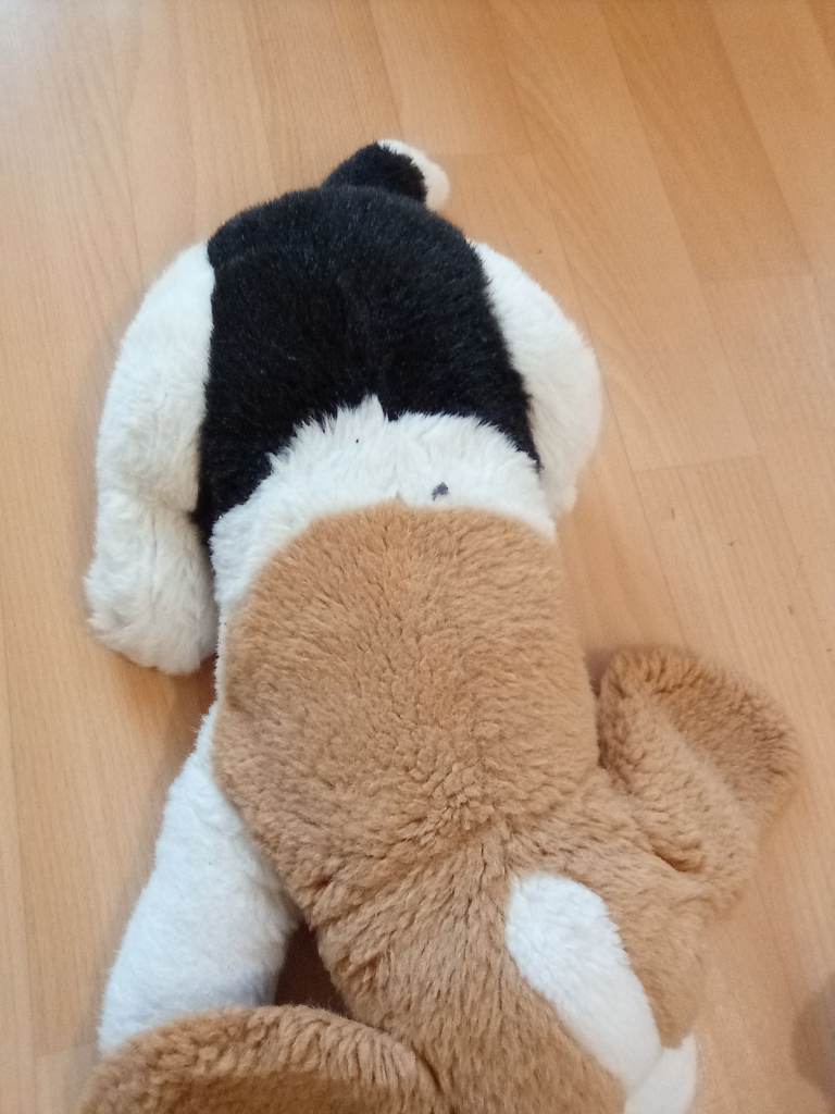 Selection of Soft Toys – Dog, Teddy Bear, and Christmas Bear