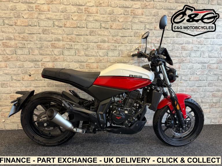 2023 Lexmoto RSS 125 TR125-3 - 125cc - just 1200 miles - Stunning retro style