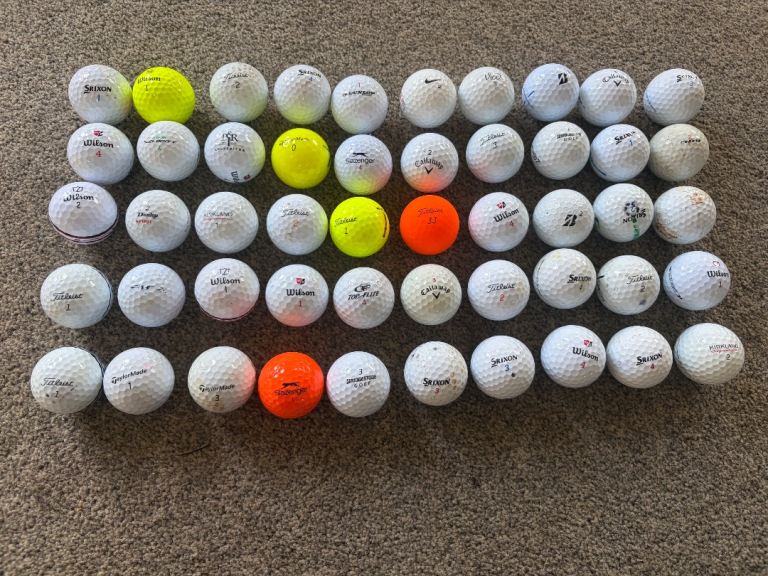 50 Golf balls