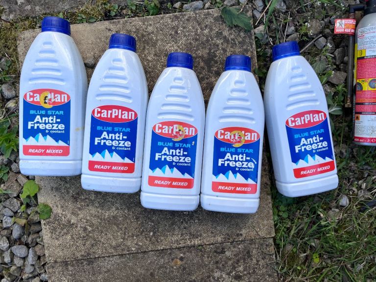 Anti freeze x6 one not shown! no longer needed Car accessories