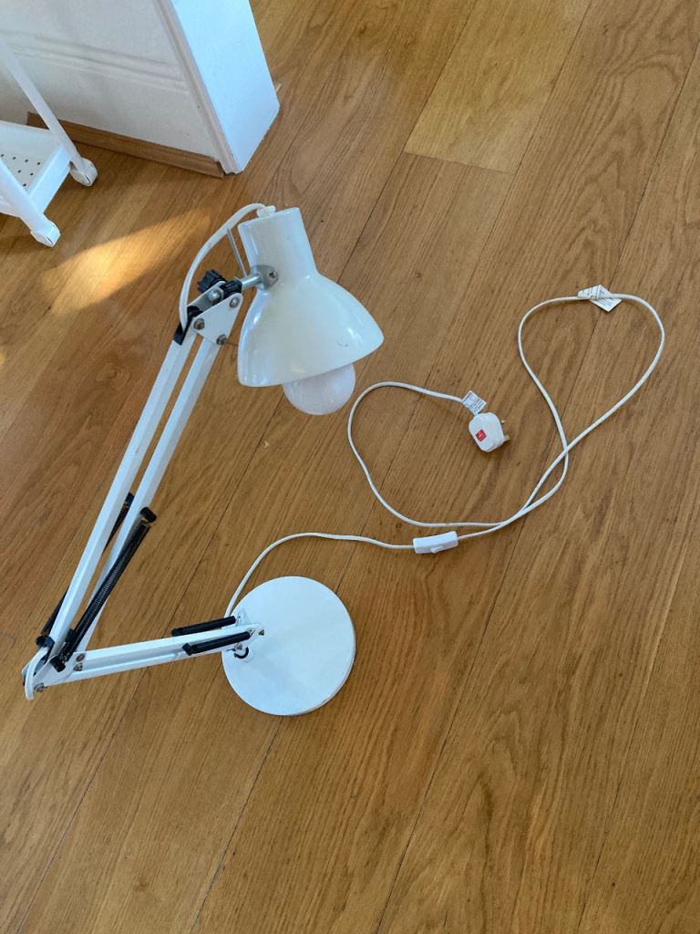 White Desk Lamp