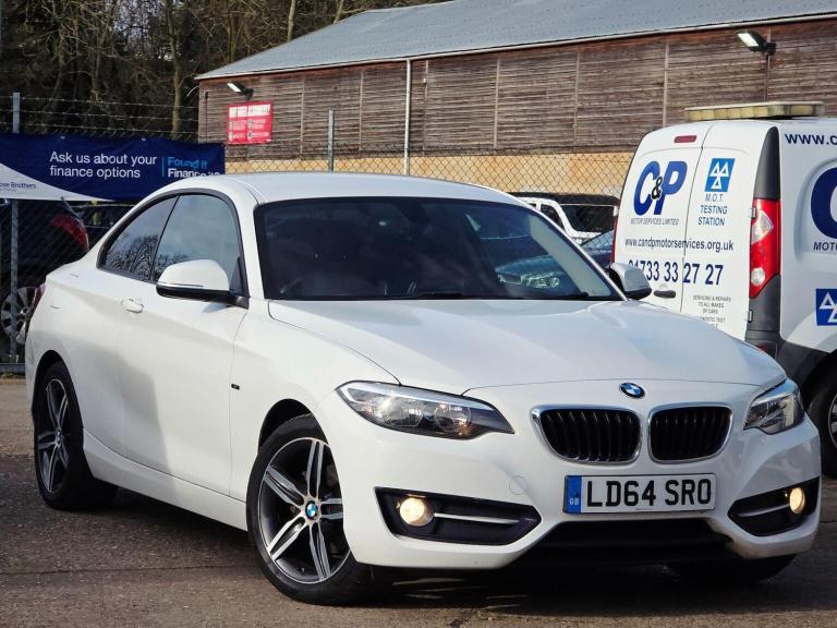 BMW 2 SERIES 2.0 218d Sport Euro 6 (s/s) 2dr 2014