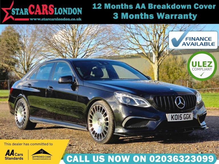 2015 Mercedes-Benz E Class 2.1 E220 BlueTEC AMG Night Edition G-Tronic+ Euro 6 (s/s) 4dr SALOON D...