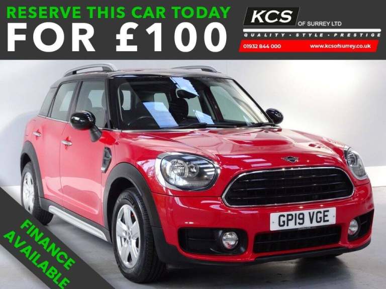 2019 MINI Countryman 1.5 Cooper Classic 5dr Auto HATCHBACK PETROL Automatic