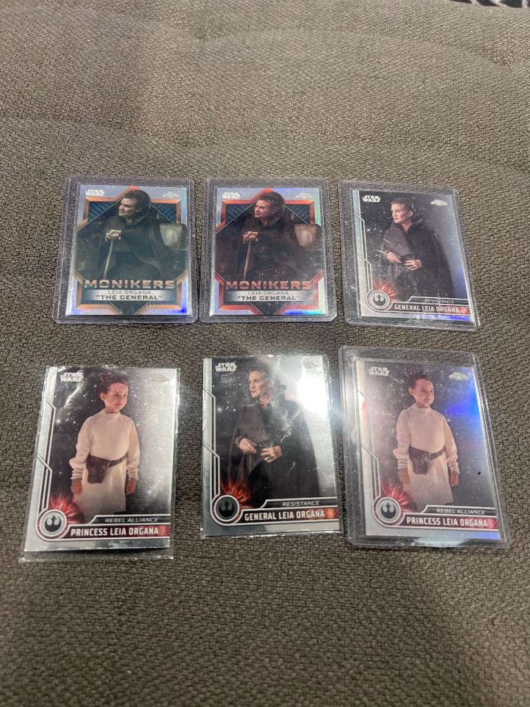 Star Wars Topps Chrome Trading Cards 