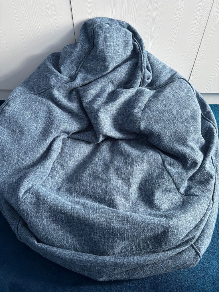 Chair shape bean bag