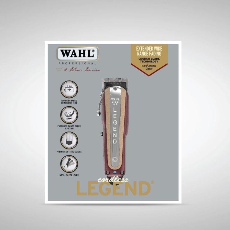 WAHL Cordless Legend Hair Clippers – New
