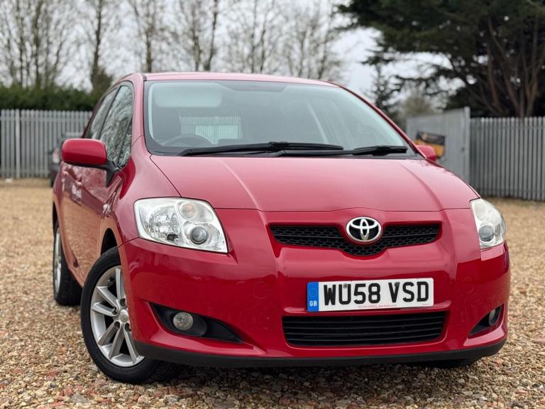 2008 Toyota Auris 1.6 VVTi TR 5dr HATCHBACK PETROL Manual