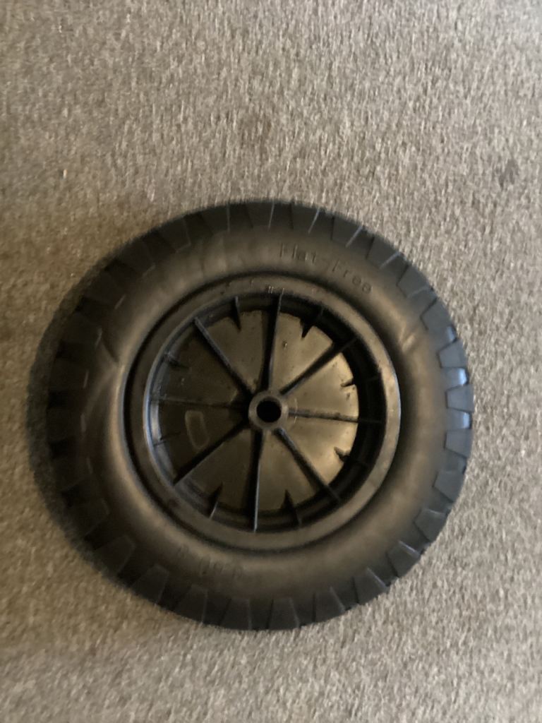 As above wheelbarrow wheels 4 left reduced 5 pounds each | in East End ...