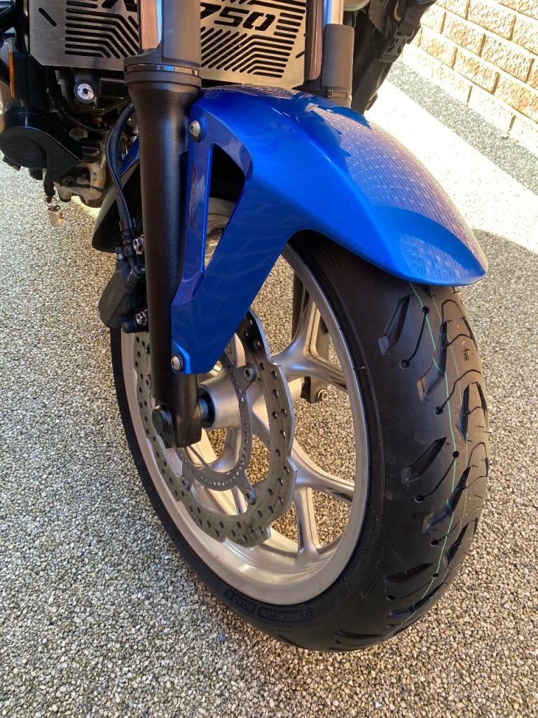 Honda NC750x DCT 2017 Low mileage only 7,200 immaculate condition Blue /Silver 