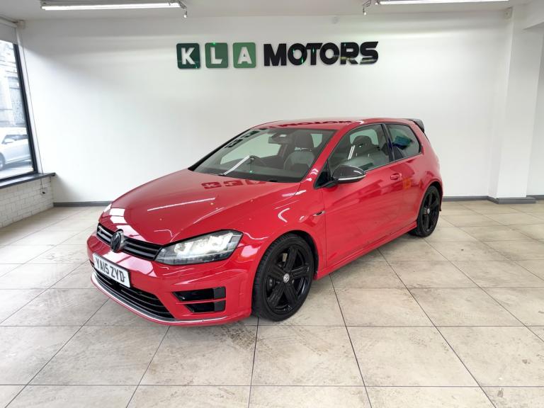 VOLKSWAGEN GOLF 2.0 TSI BlueMotion Tech R Red Manual Petrol 2015