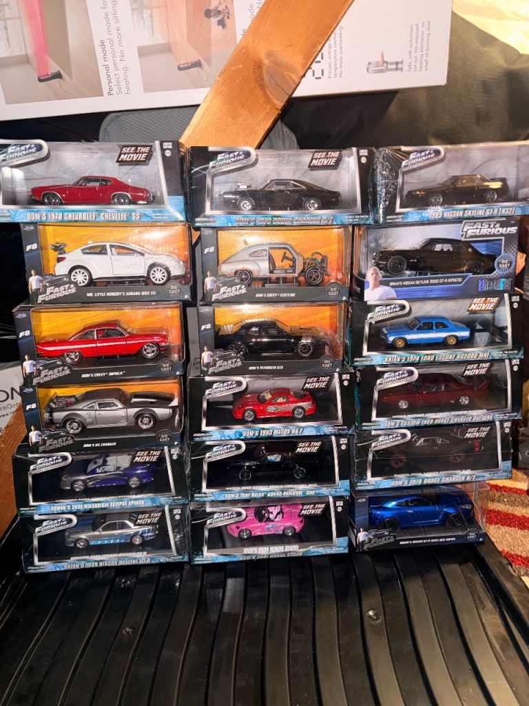 Fast and furious cars 