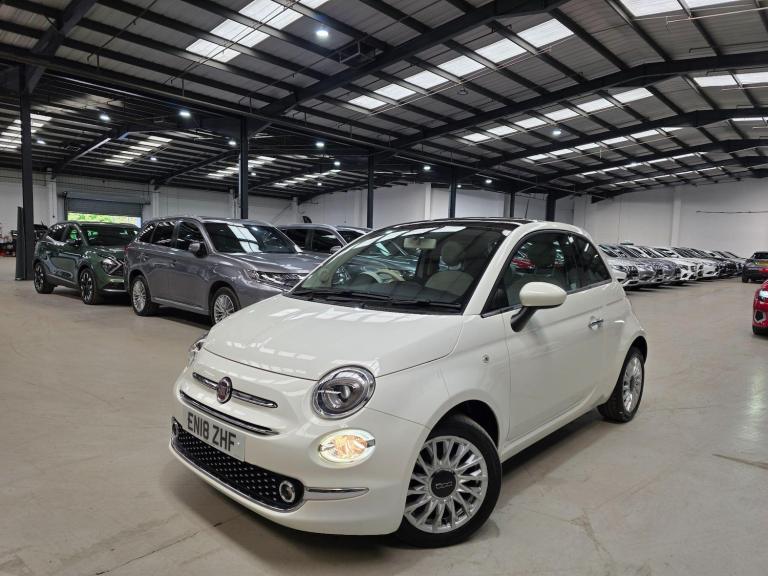 2018 Fiat 500 1.2 Lounge Hatchback 3dr Petrol Dualogic Euro 6 (s/s) (69 bhp) HATCHBACK Petrol Aut...
