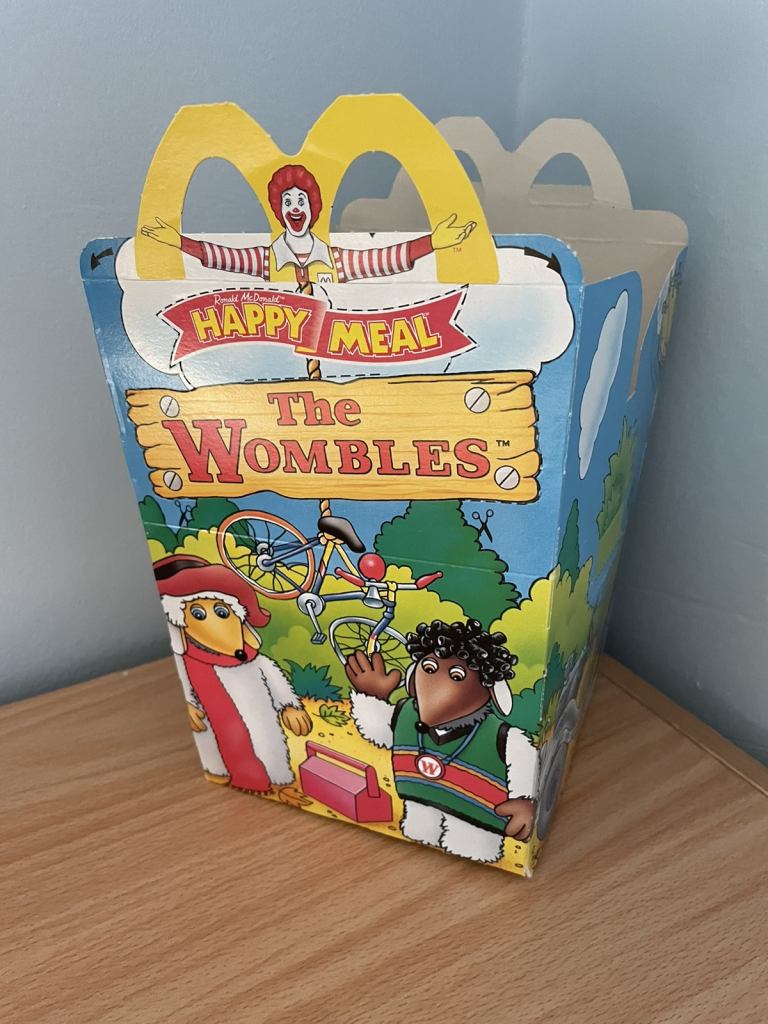 Vintage McDonald’s Wombles Happy Meal Box