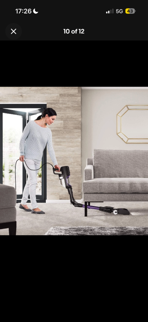 Shark Power Nozzle HZ500 Vacuum Cleaner Fully Working