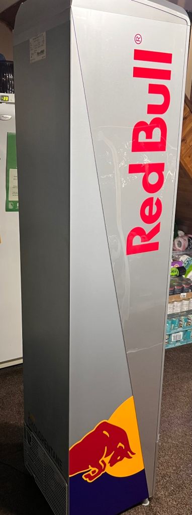 Red Bull Branded Display Fridge – Excellent Condition