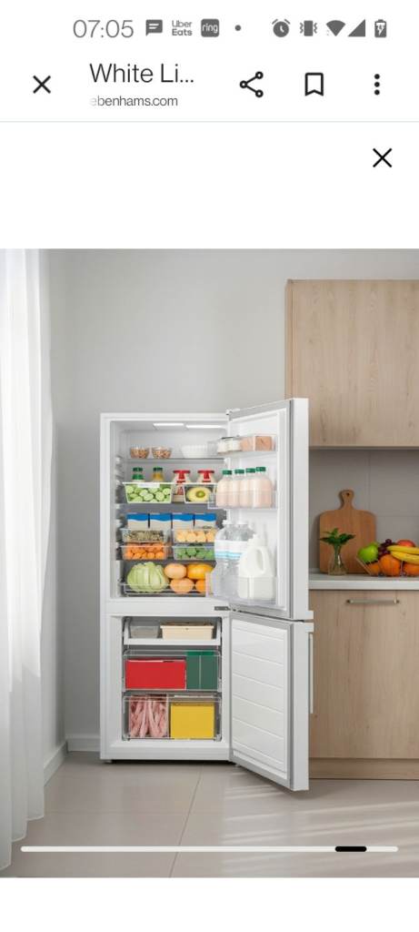 Brand new fridge freezer 