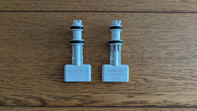 Worcester Bosch CDI FS Boiler Models Filling Keys + Manual