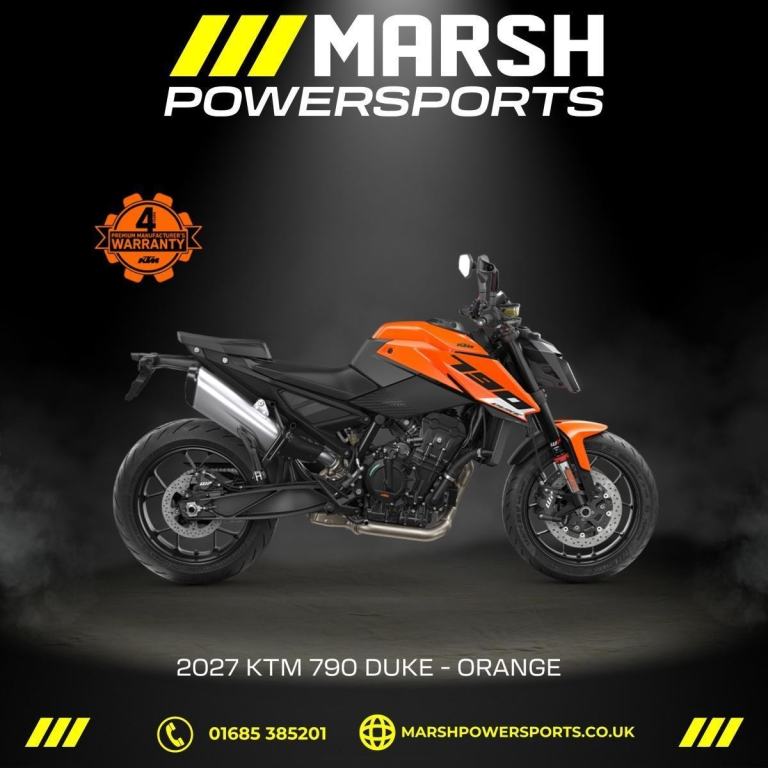 KTM 790 Duke in Black - KTM Main Dealer - Reserve NOW!
