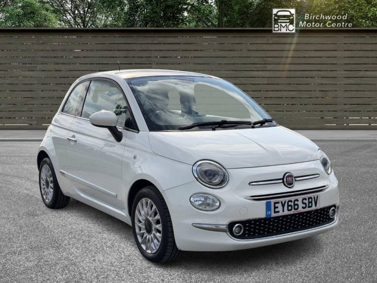 2016 Fiat 500 1.2 Lounge Hatchback 3dr Petrol Dualogic Euro 6 (s/s) (69 bhp) Hatchback Petrol Aut...