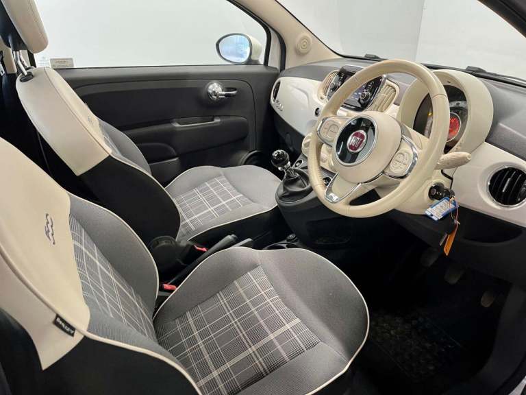 2016 Fiat 500 1.2 Lounge Hatchback 3dr Petrol Manual Euro 6 (s/s) (69 bhp) 12 MONTHS AA,  HATCHBA...