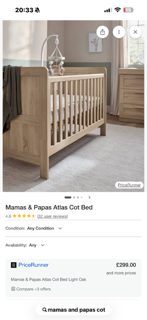 Cot bed