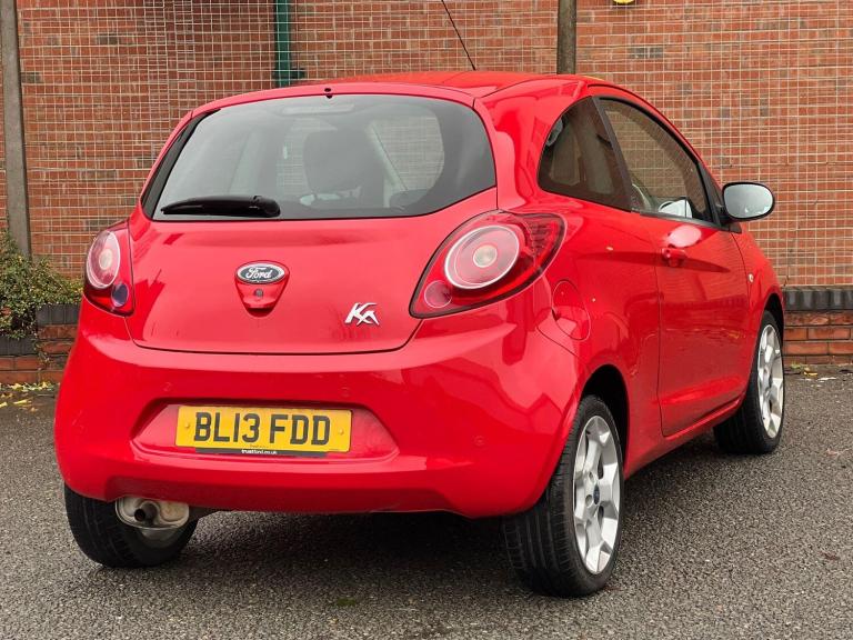 2013 Ford Ka 1.2 Zetec 3dr [Start Stop] HATCHBACK PETROL Manual