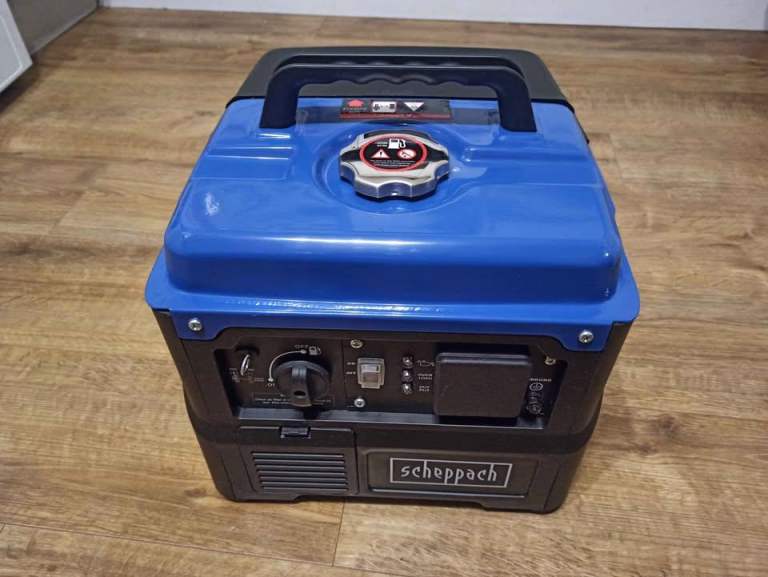 New Power petrol generator Scheppach SG1400i