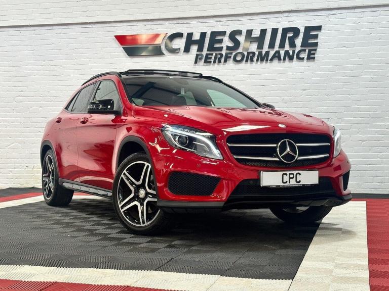 2015 15 MERCEDES-BENZ GLA220D AMG LINE PANROOF RVRSCAM HTD SEATS PREMIUM PLUS
