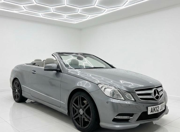 2012 Mercedes-Benz E Class E220 CDI BlueEFFICIENCY Sport 2dr Tip Auto CONVERTIBLE Diesel Automatic