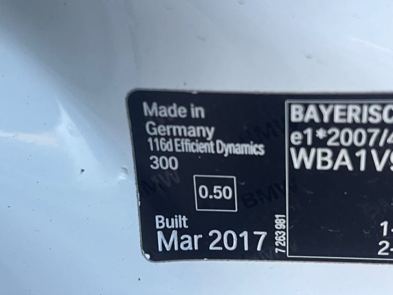 BMW 1 Series 116d Ed Plus F20 LCI B37D15 Engine GS6-17DG Gearbox- BREAKING FOR PARTS 