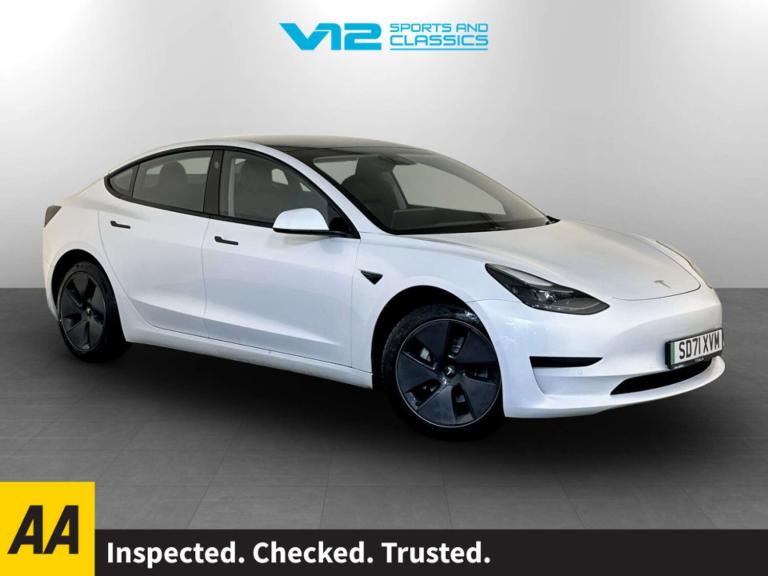 2021 Tesla Model 3 Standard Plus 4dr Auto SALOON ELECTRIC Automatic