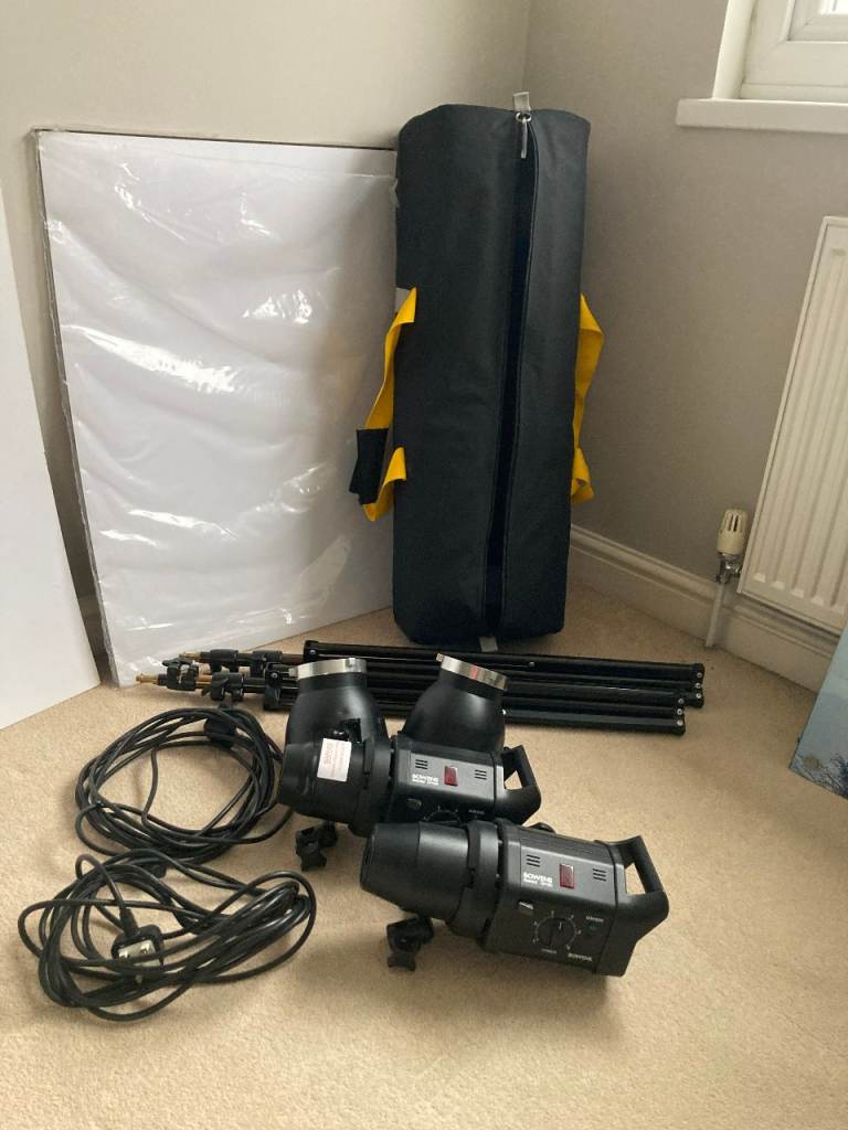  Bowens Gemini GM400 Kit with Stands Photography