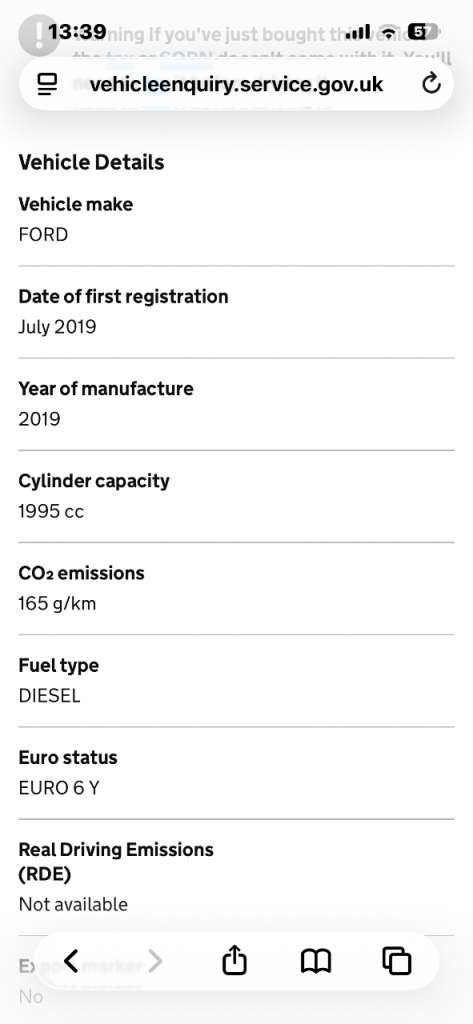 Ford, TRANSIT CUSTOM, Panel Van, 2019, Manual, 1996 (cc)