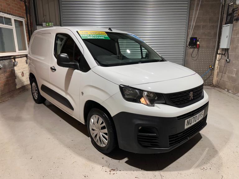 2020 Peugeot Partner 1000 1.5 BlueHDi 100 Professional Van PANEL VAN Diesel Manual