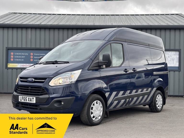 2015 Ford Transit Custom 2.2 TDCi 125ps High Roof Trend Van L1H2 PANEL VAN Diesel Manual