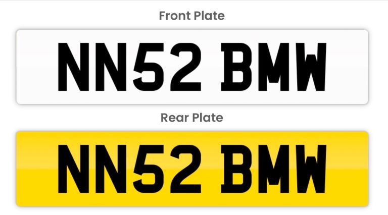 NN52 BMW Private Registration Plate
