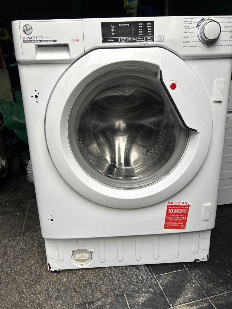 Hoover 9kg washing machine 