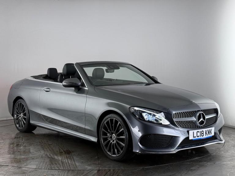 2018 Mercedes-Benz C Class 2.0 C200 AMG Line Cabriolet G-Tronic+ Euro 6 (s/s) 2dr CONVERTIBLE Pet...