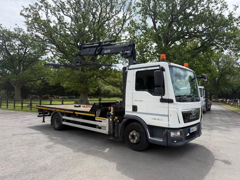 MAN TGL 12.180 STREET LIFTER V817T CRANE