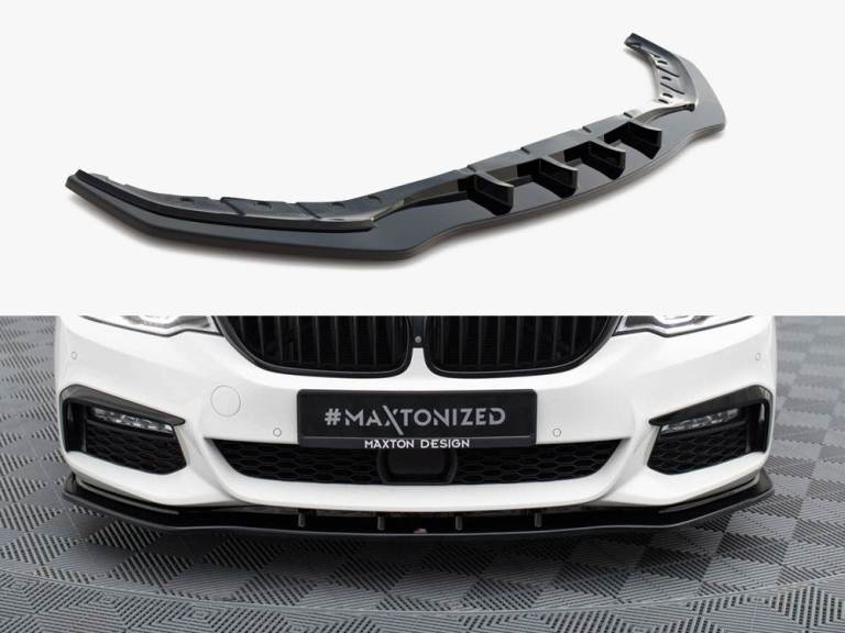 Maxton Front Splitter and Rear Side Splitters for BMW 5 Series