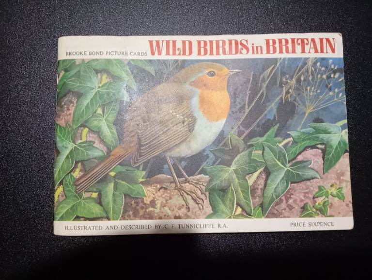 Brooke Bond Picture Cards: Wild Birds in Britain Book