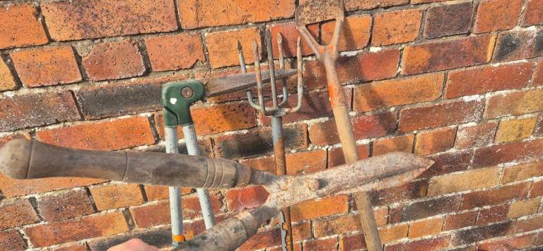 Free old garden tools
