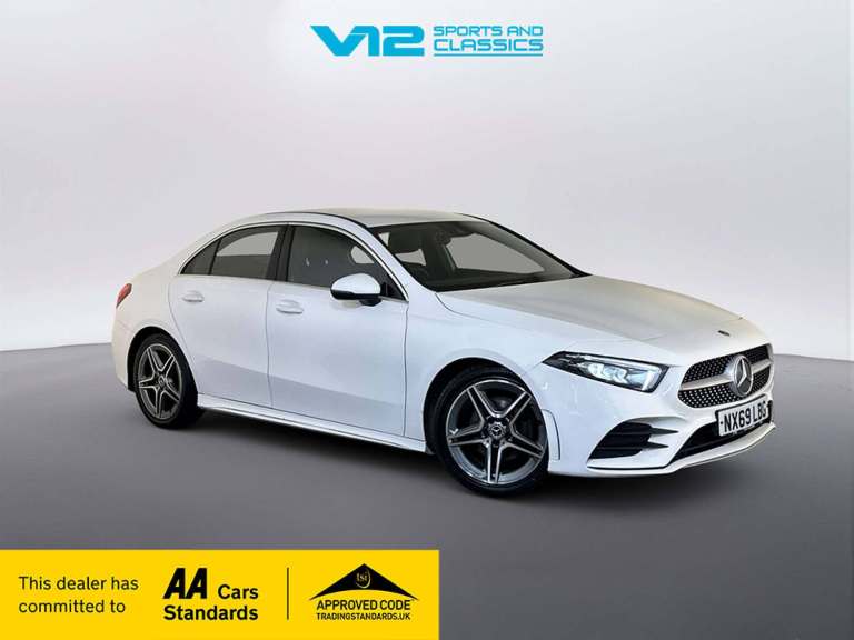 2019 Mercedes-Benz A-Class 1.5 A180d AMG Line Saloon 4dr Diesel 7G-DCT Euro 6 (s/s) (116 ps) Salo...