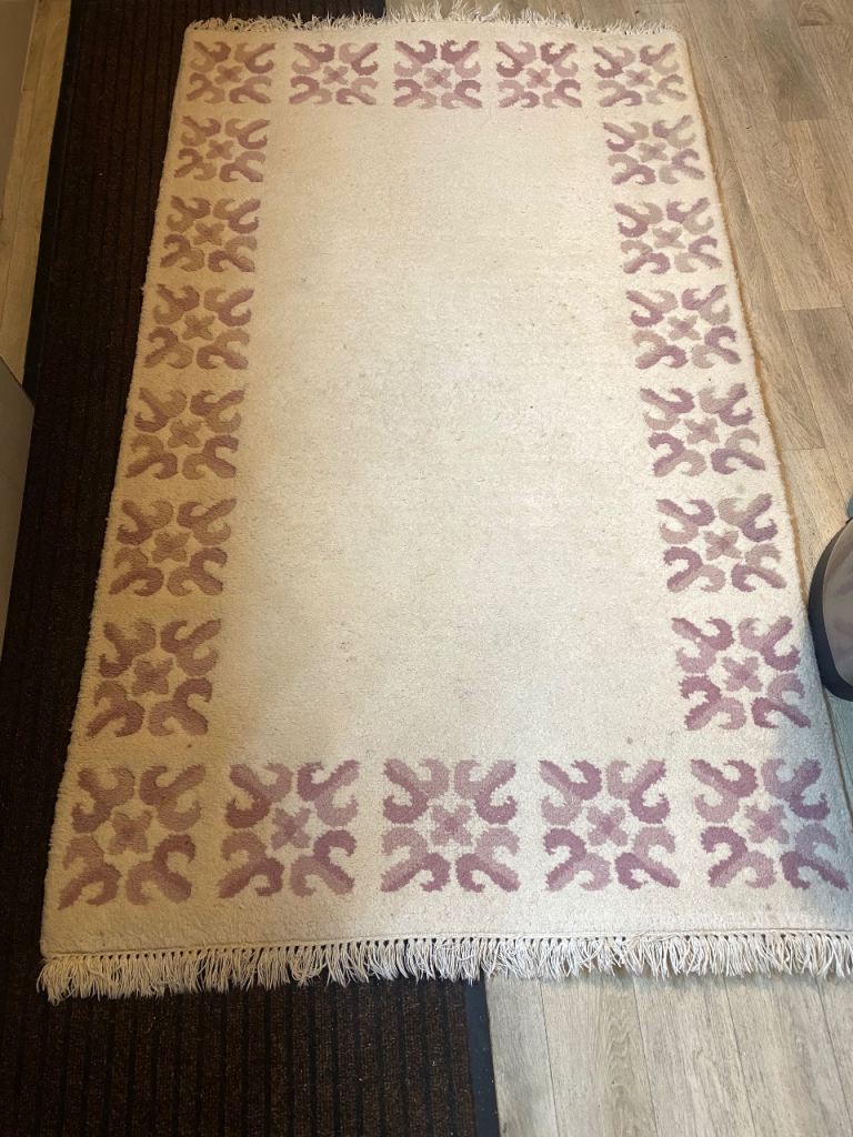 Pure Wool Indian Rug FREE DELIVERY Hand Made Bedroom Hall Dining Living