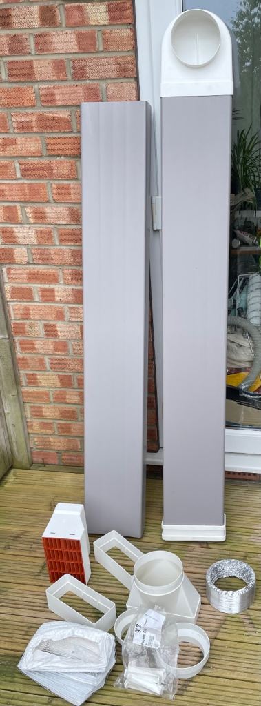 Free Extractor fan venting kit & ducting